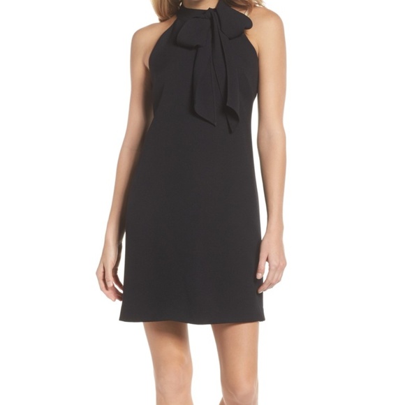 Vince camuto tie neck dress Clearance
